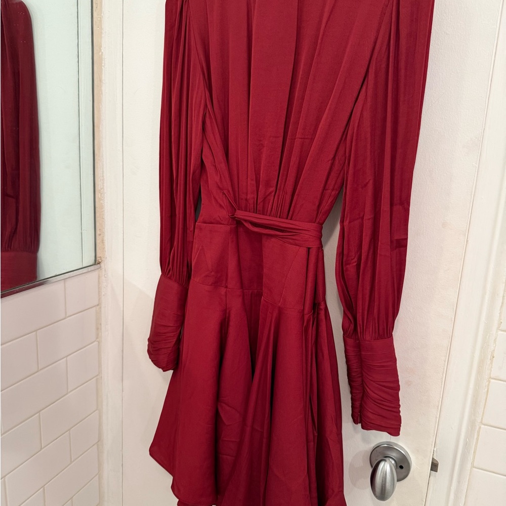 Tart Long Sleeve Red Dress